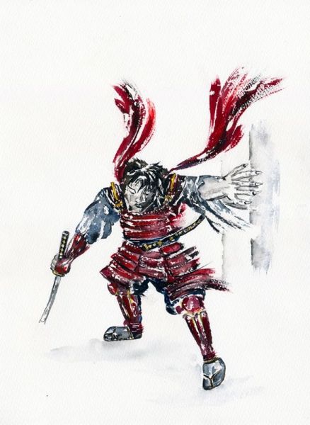 Samurai Werewolf book cover