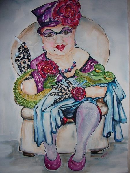 I am so psyched up I can breast feed a crocodile! - Auntie Stienie